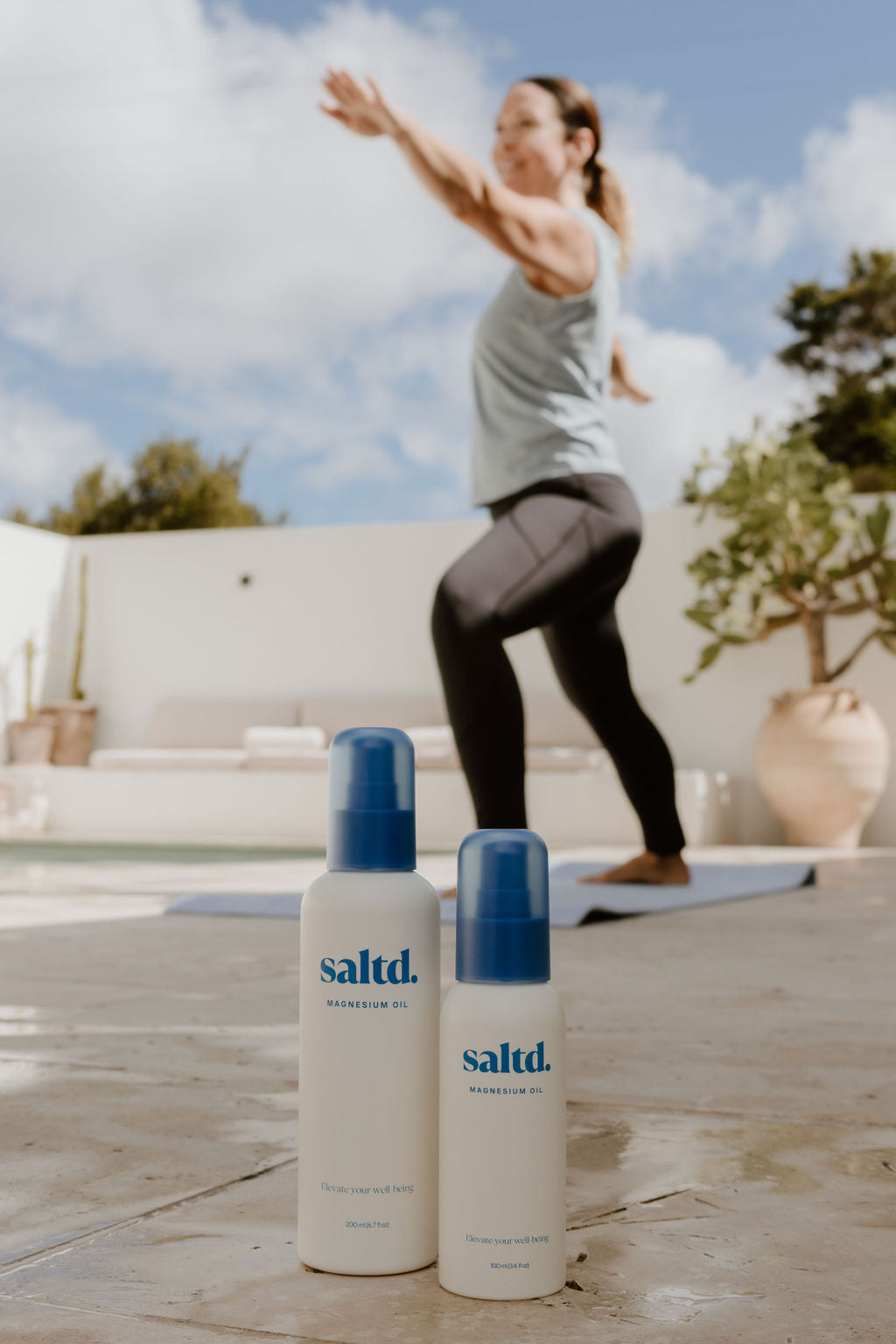 Saltd magnesium oil,  helping to support you and your body to relax, achieve restorative rest, calm your central nervous system, relieve muscle tension and recover faster, alleviate restless legs, boost your energy levels, balance your hormone levels and allow the body's systems to function optimally. Sleep support. Made in New Zealand.