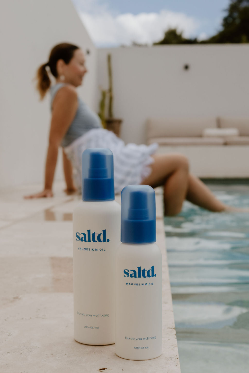 Saltd magnesium oil,  helping to support you and your body to relax, achieve restorative rest, calm your central nervous system, relieve muscle tension and recover faster, alleviate restless legs, boost your energy levels, balance your hormone levels and allow the body's systems to function optimally. Sleep support. Made in New Zealand.