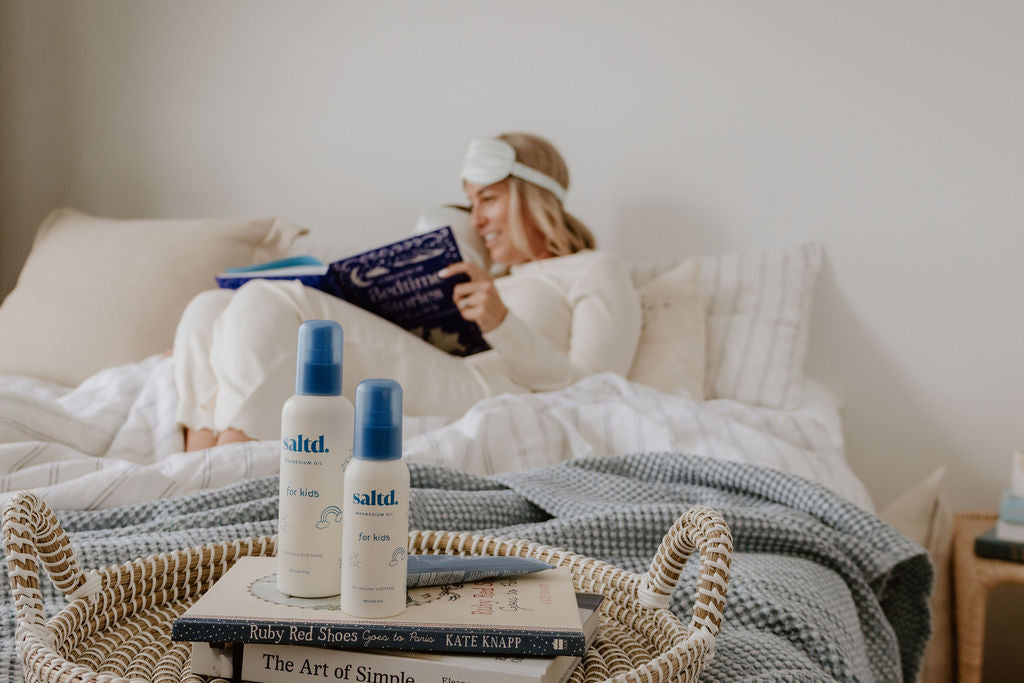 Magnesium oil for kids. Helping to support their body's to relax, achieve restorative rest, clam their central nervous system , relieve muscle tension and cramps, alleviate growing pains and restless legs, balance energy levels and allow their body's systems to function optimally. Sleep support. Made in New Zealand. 