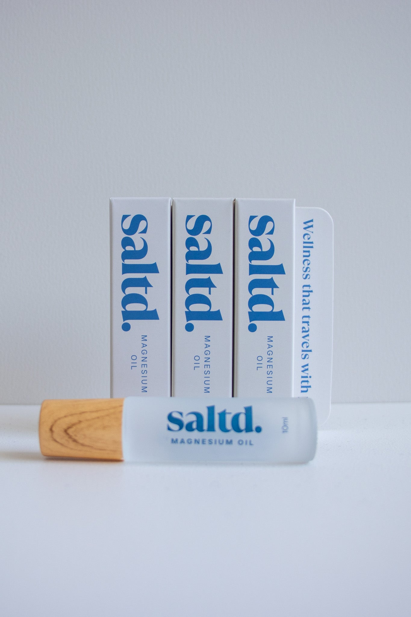 Saltd magnesium oil roll on bottle 3 pack